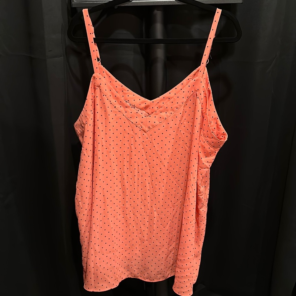 Torrid Pink With Dots Cami
